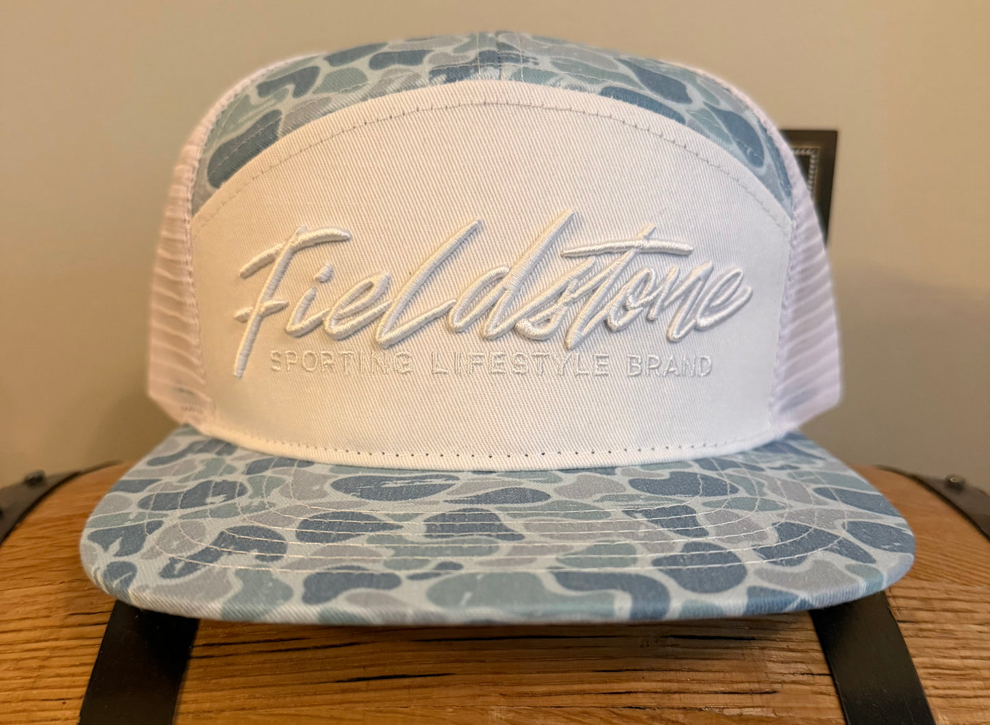 Fieldstone blue camo hat