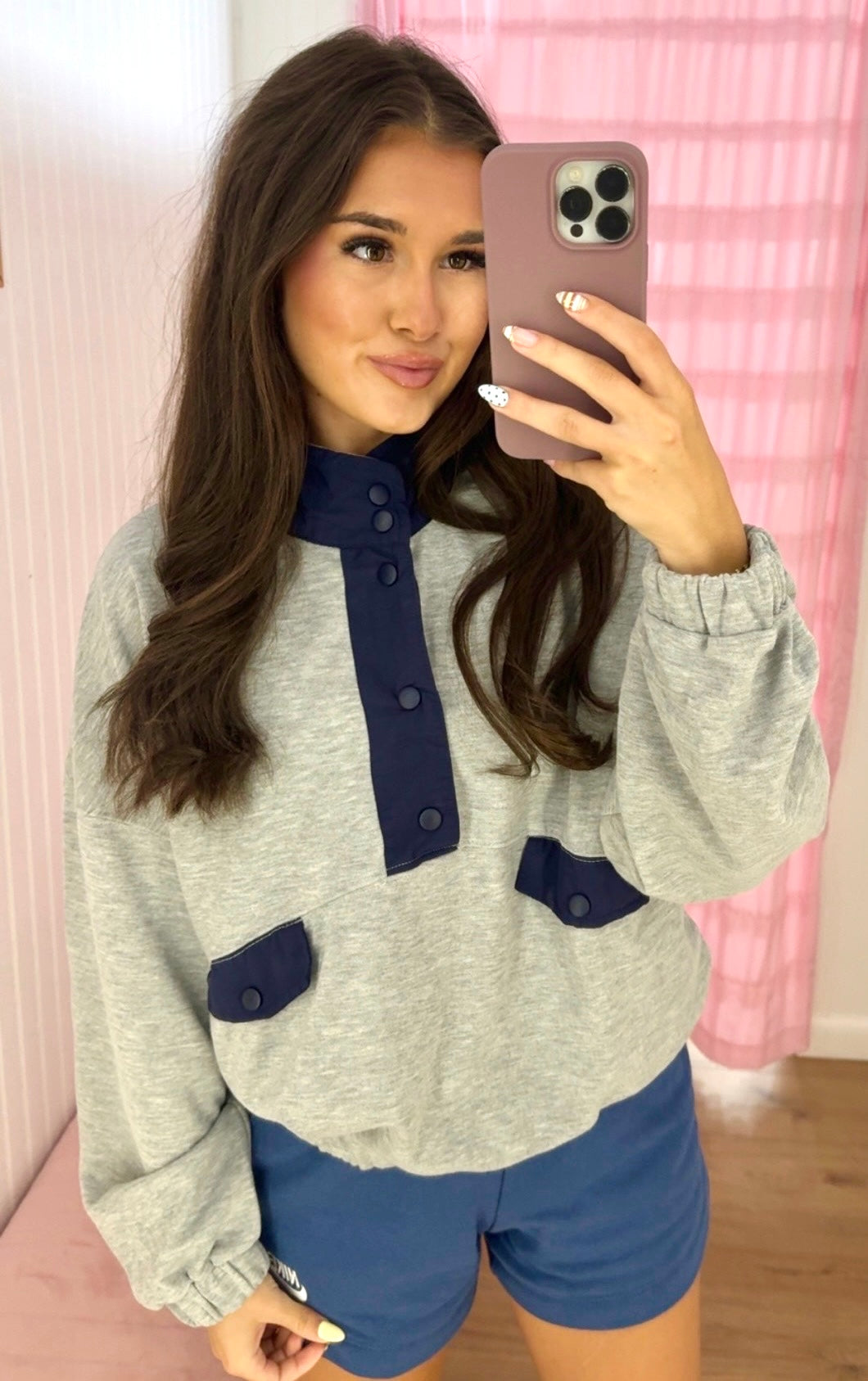 Button up collared jacket