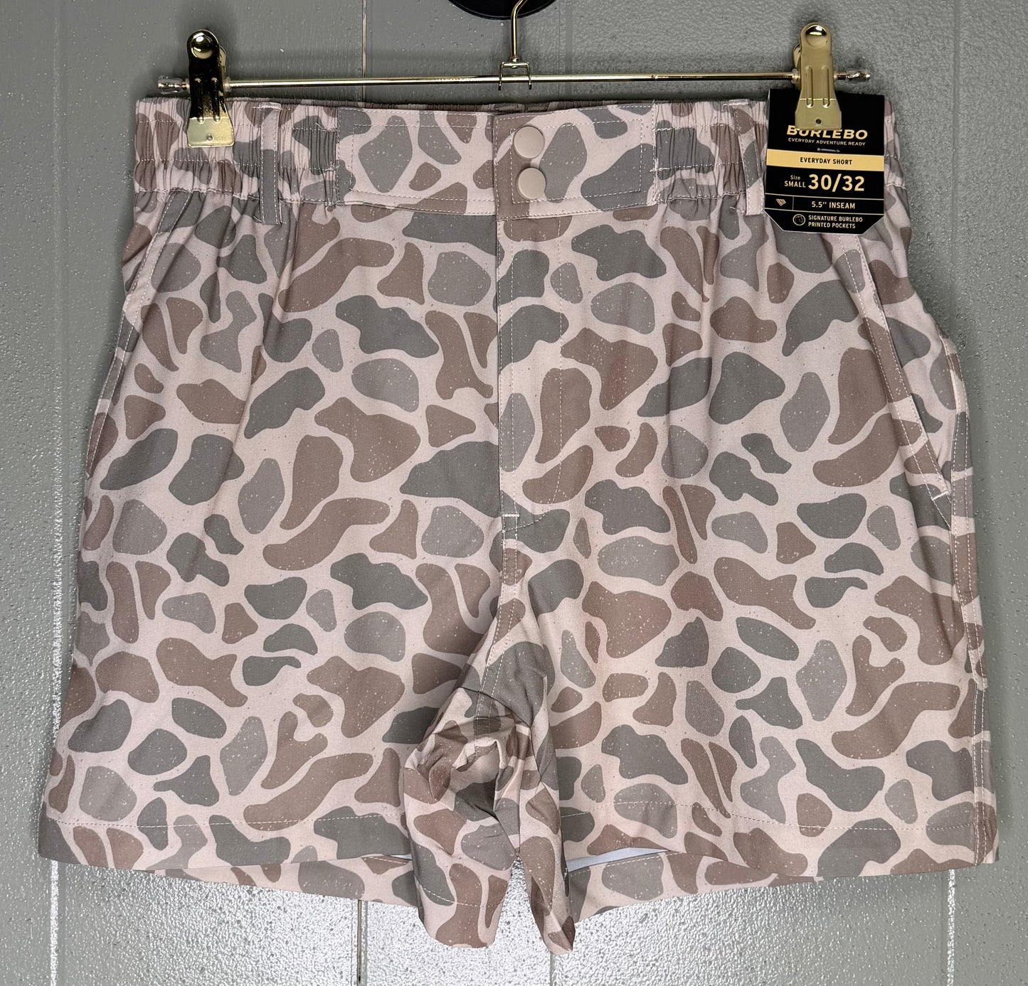 Classic deer camo burlebo shorts