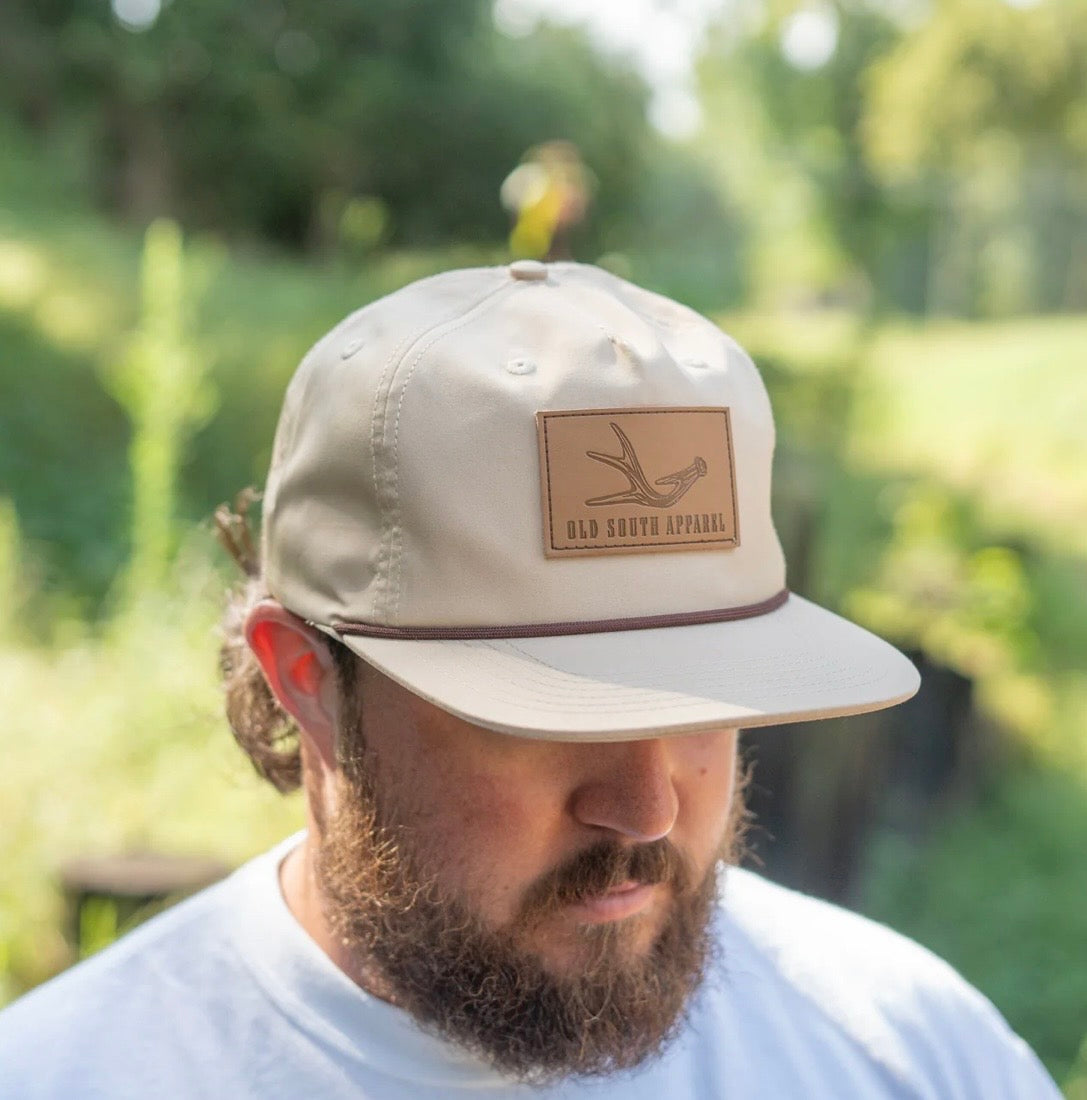 Old South tan shed rope hat
