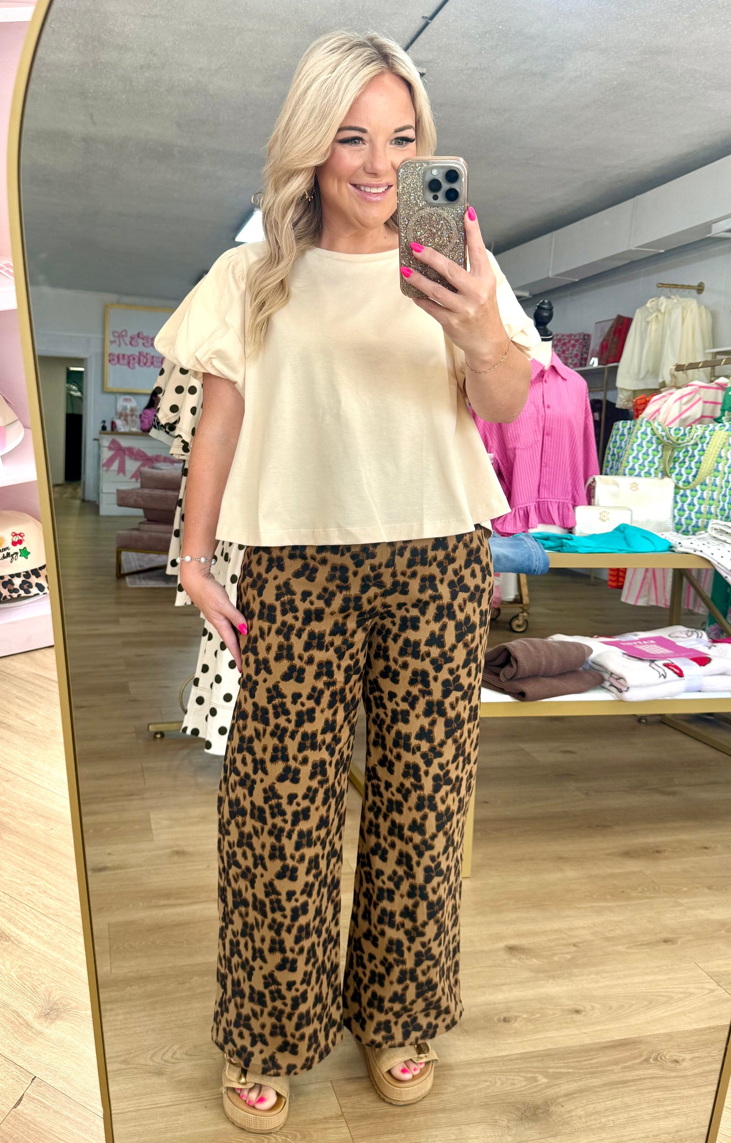 Leopard pants