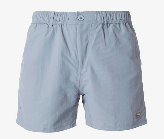 Angler shorts washed denim