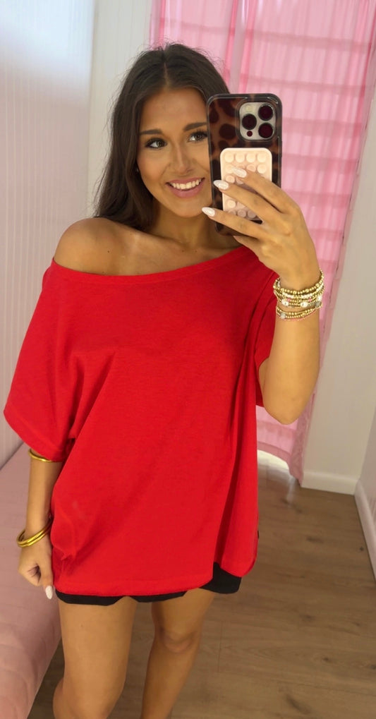 Off-shoulder top