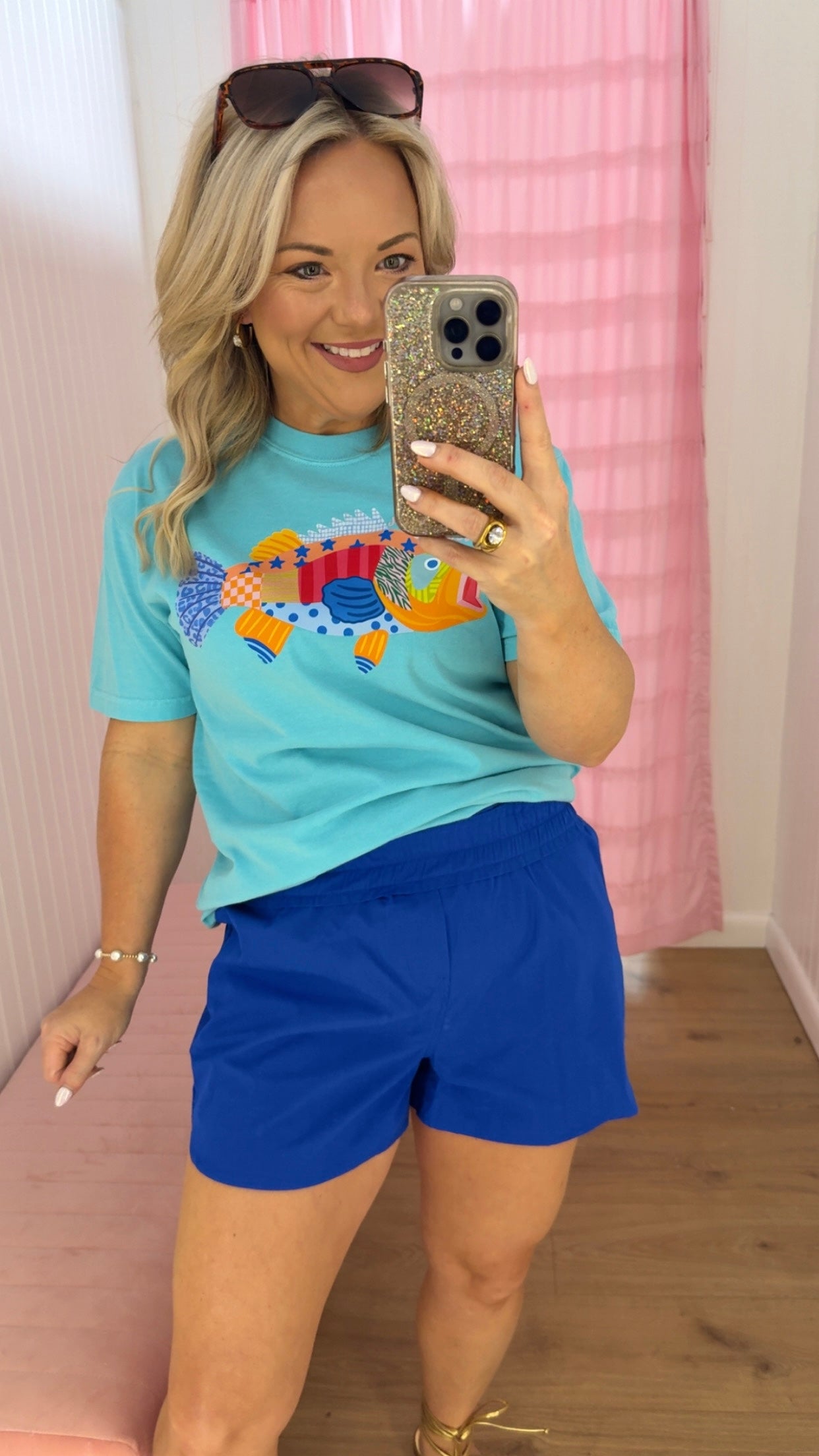 Poplin shorts