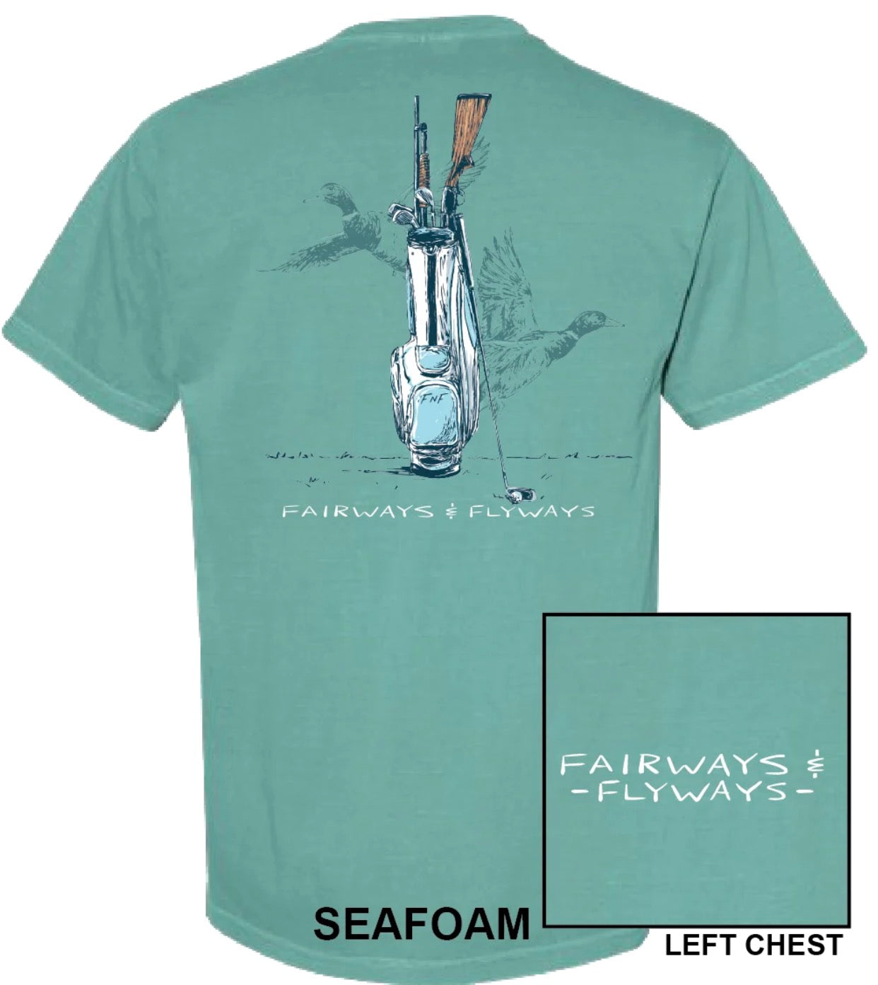 Golf bag shirt