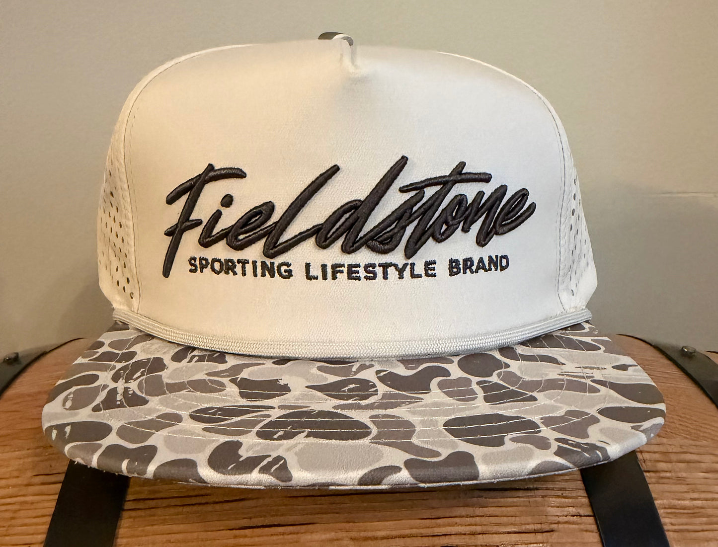Fieldstone grey camo hat