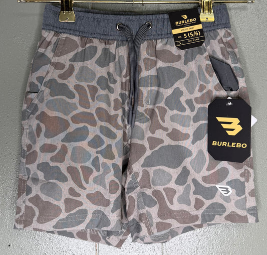 Youth Classic deer camo burlebo athletic short