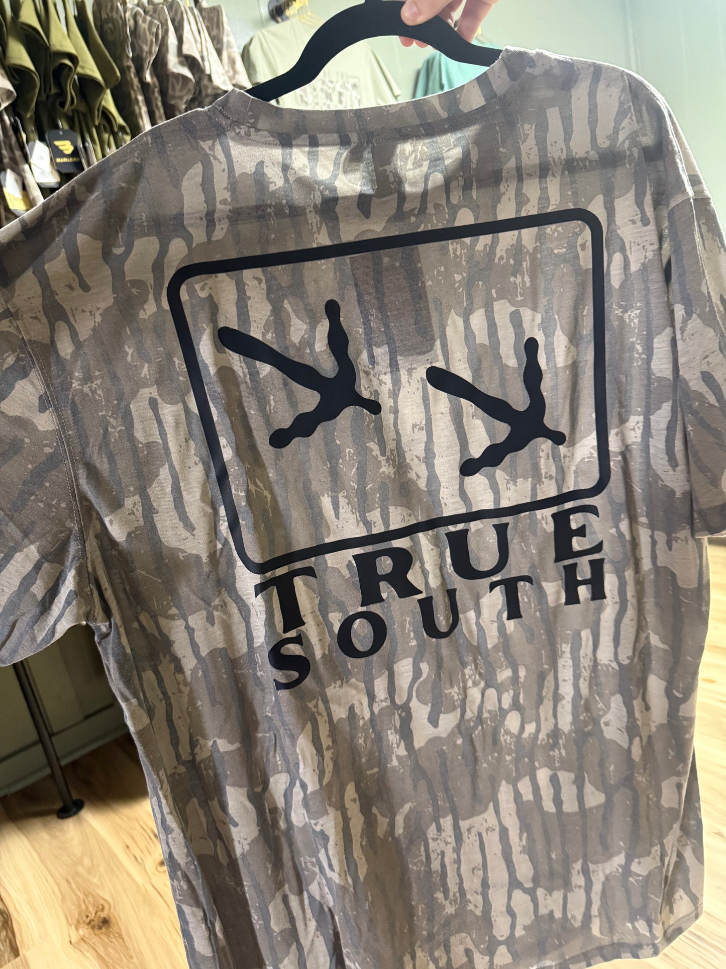 Bottomland turkey track shirt
