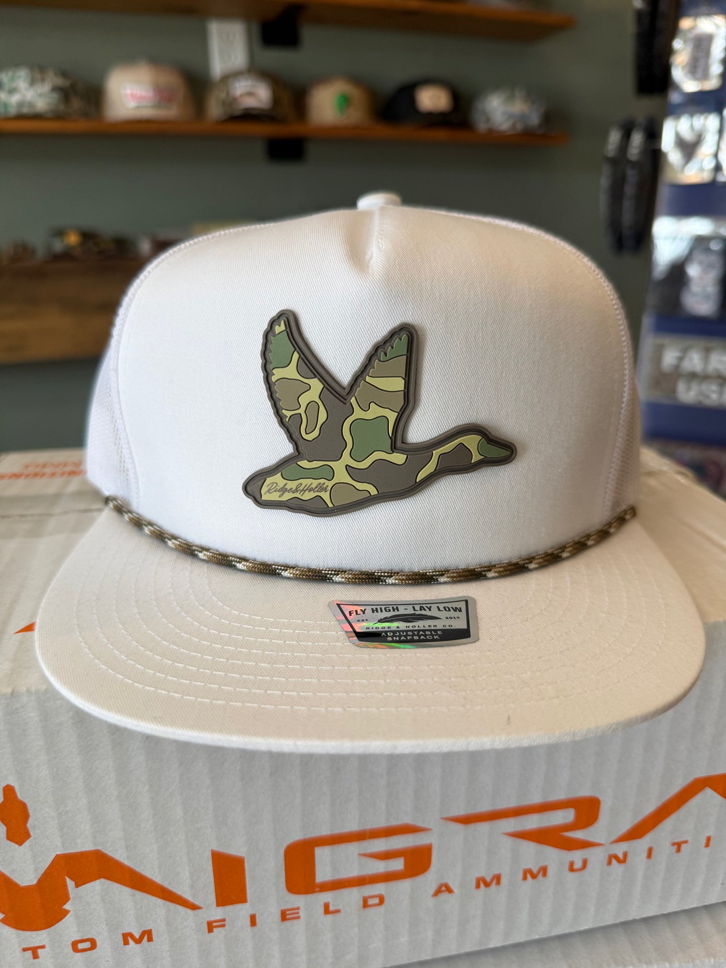 Marshland flat bill hat